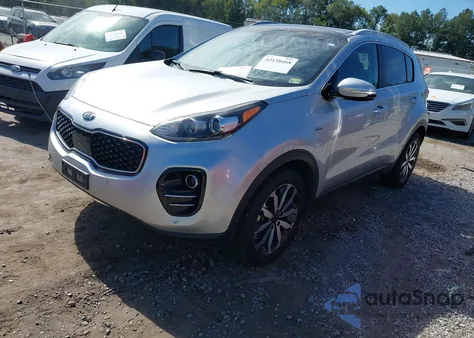 2017 Kia Sportage Ex z USA, uszkodzony, nr VIN KNDPNCAC5H7144639